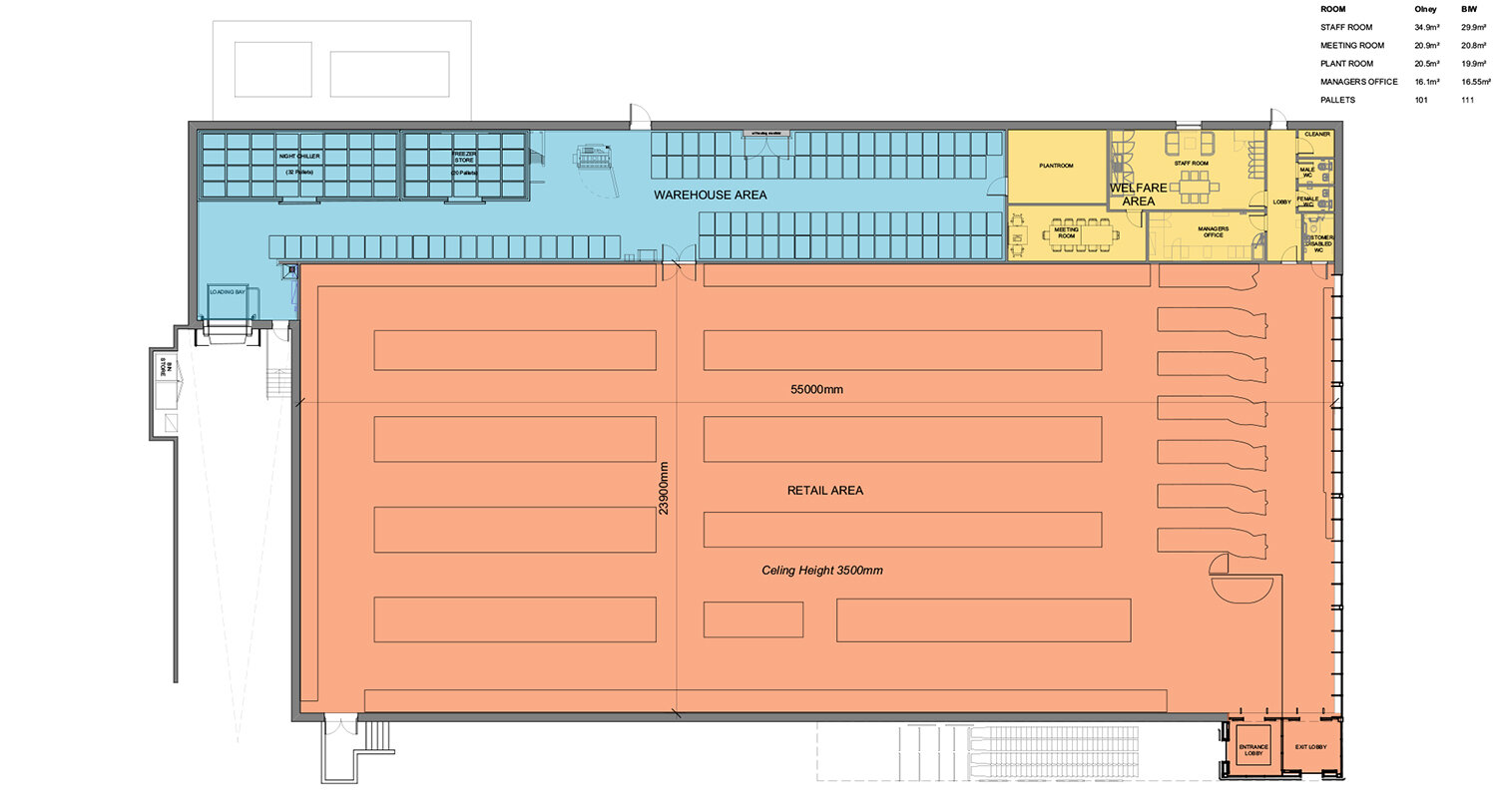Site map/floor plan